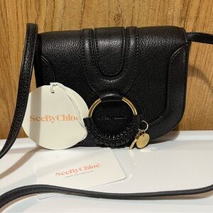 See By Chloe Black Hana Small Crossbody Bag!